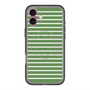スリムプロテクションプレミアムケース with MagSafe［ Middle Border - Green ］