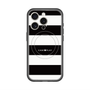 スリムプロテクションプレミアムケース with MagSafe［ Big Border - Black ］