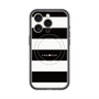 スリムプロテクションプレミアムケース with MagSafe［ Big Border - Black ］