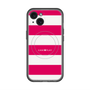 スリムプロテクションプレミアムケース with MagSafe［ Big Border - Pink ］