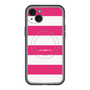 スリムプロテクションプレミアムケース with MagSafe［ Big Border - Pink ］