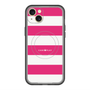 スリムプロテクションプレミアムケース with MagSafe［ Big Border - Pink ］