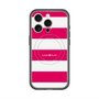 スリムプロテクションプレミアムケース with MagSafe［ Big Border - Pink ］