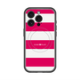 スリムプロテクションプレミアムケース with MagSafe［ Big Border - Pink ］