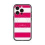 スリムプロテクションプレミアムケース with MagSafe［ Big Border - Pink ］