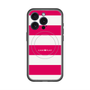 スリムプロテクションプレミアムケース with MagSafe［ Big Border - Pink ］
