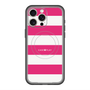 スリムプロテクションプレミアムケース with MagSafe［ Big Border - Pink ］