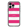 スリムプロテクションプレミアムケース with MagSafe［ Big Border - Pink ］