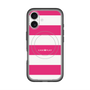 スリムプロテクションプレミアムケース with MagSafe［ Big Border - Pink ］