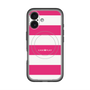 スリムプロテクションプレミアムケース with MagSafe［ Big Border - Pink ］