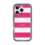 スリムプロテクションプレミアムケース with MagSafe［ Big Border - Pink ］