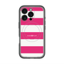 スリムプロテクションプレミアムケース with MagSafe［ Big Border - Pink ］