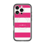 スリムプロテクションプレミアムケース with MagSafe［ Big Border - Pink ］