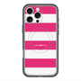 スリムプロテクションプレミアムケース with MagSafe［ Big Border - Pink ］
