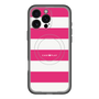 スリムプロテクションプレミアムケース with MagSafe［ Big Border - Pink ］