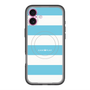 スリムプロテクションプレミアムケース with MagSafe［ Big Border - Blue ］