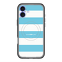 スリムプロテクションプレミアムケース with MagSafe［ Big Border - Blue ］
