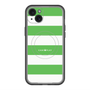 スリムプロテクションプレミアムケース with MagSafe［ Big Border - Green ］