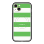 スリムプロテクションプレミアムケース with MagSafe［ Big Border - Green ］