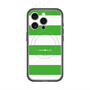 スリムプロテクションプレミアムケース with MagSafe［ Big Border - Green ］