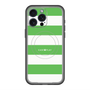 スリムプロテクションプレミアムケース with MagSafe［ Big Border - Green ］