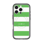 スリムプロテクションプレミアムケース with MagSafe［ Big Border - Green ］