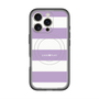 スリムプロテクションプレミアムケース with MagSafe［ Big Border - Purple ］