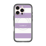 スリムプロテクションプレミアムケース with MagSafe［ Big Border - Purple ］
