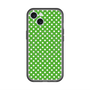 スリムプロテクションプレミアムケース with MagSafe［ Small Dot - Green ］
