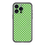 スリムプロテクションプレミアムケース with MagSafe［ Small Dot - Green ］