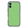 スリムプロテクションプレミアムケース with MagSafe［ Small Dot - Green ］