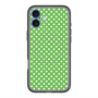 スリムプロテクションプレミアムケース with MagSafe［ Small Dot - Green ］