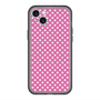 スリムプロテクションプレミアムケース with MagSafe［ Small Dot - Pink ］