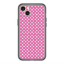 スリムプロテクションプレミアムケース with MagSafe［ Small Dot - Pink ］