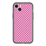 スリムプロテクションプレミアムケース with MagSafe［ Small Dot - Pink ］