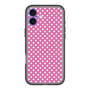 スリムプロテクションプレミアムケース with MagSafe［ Small Dot - Pink ］