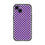 スリムプロテクションプレミアムケース with MagSafe［ Small Dot - Purple ］