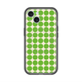 スリムプロテクションプレミアムケース with MagSafe［ Big Dot - Green ］