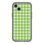 スリムプロテクションプレミアムケース with MagSafe［ Big Dot - Green ］
