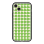 スリムプロテクションプレミアムケース with MagSafe［ Big Dot - Green ］