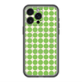 スリムプロテクションプレミアムケース with MagSafe［ Big Dot - Green ］