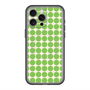 スリムプロテクションプレミアムケース with MagSafe［ Big Dot - Green ］