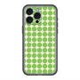 スリムプロテクションプレミアムケース with MagSafe［ Big Dot - Green ］
