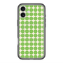 スリムプロテクションプレミアムケース with MagSafe［ Big Dot - Green ］