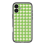 スリムプロテクションプレミアムケース with MagSafe［ Big Dot - Green ］