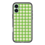 スリムプロテクションプレミアムケース with MagSafe［ Big Dot - Green ］