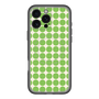 スリムプロテクションプレミアムケース with MagSafe［ Big Dot - Green ］