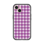スリムプロテクションプレミアムケース with MagSafe［ Big Dot - Purple ］
