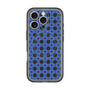 スリムプロテクションプレミアムケース with MagSafe［ Shower Dot - Blue ］