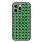 スリムプロテクションプレミアムケース with MagSafe［ Shower Dot - Green ］